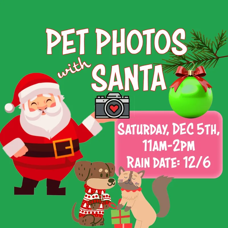 Pet Photos with Santa